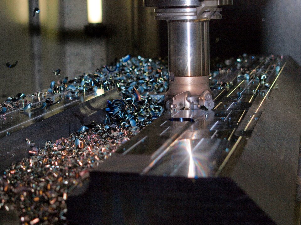 Milling machine tool cnc