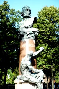 John Ericsson monument by John Börjeson - Stockholm, Sweden - DSC00061