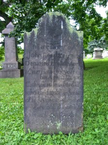 John Reed Tombstone, Oak Spring Cemetery, 2015-06-27, 01