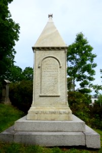 John Dix Fisher M.D. grave - Mount Auburn Cemetery - DSC04141