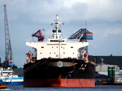 JI MAY - IMO 9244829 - Callsign ELYN3 at the Mercuriushaven, Port of Amsterdam, pic3
