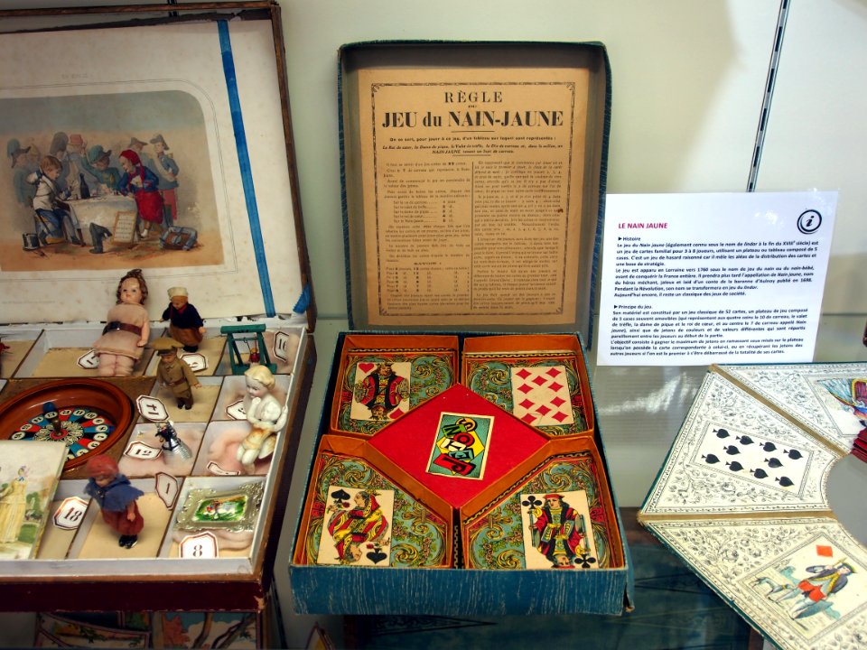 Jeu du Nain-Jaune, Musée du jouet de Colmar