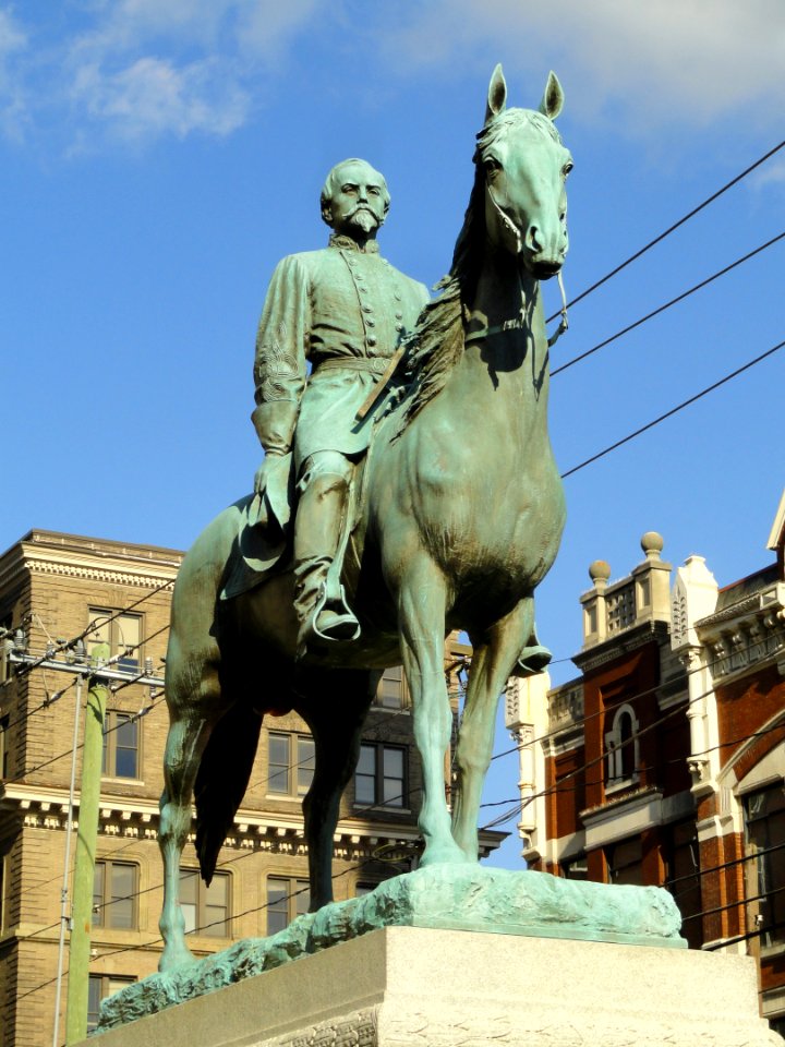 John Hunt Morgan memorial - Lexington, Kentucky - DSC09084