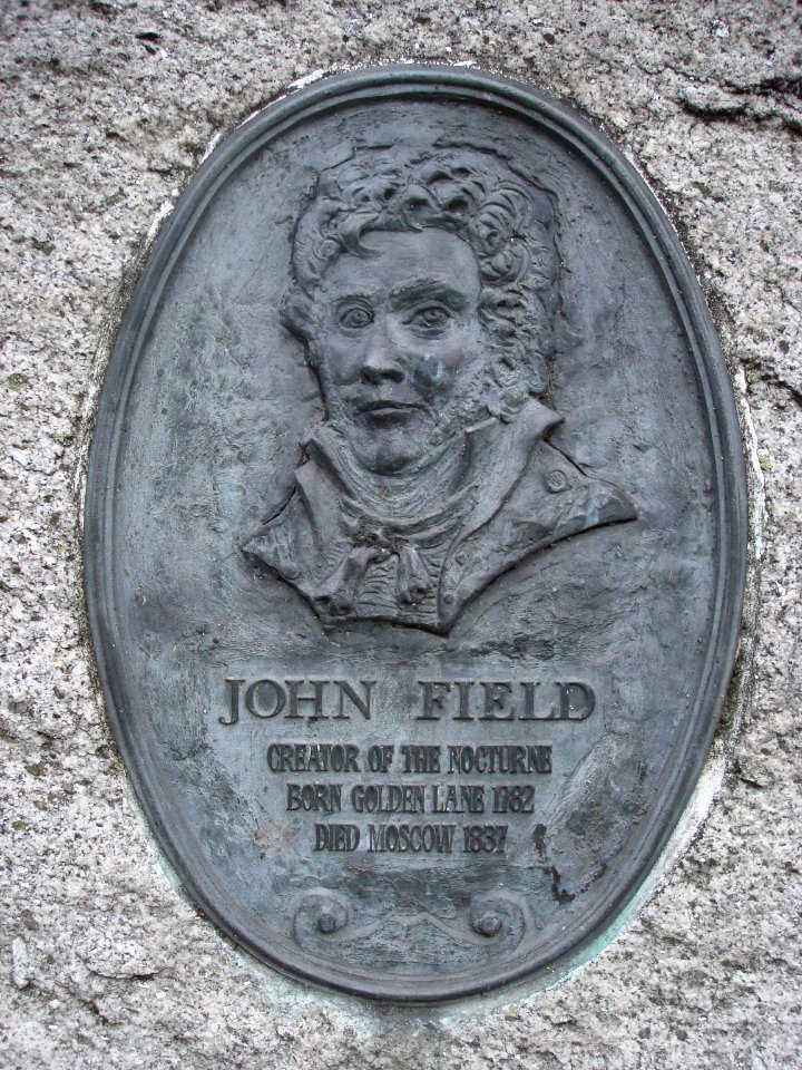 John Field Plaque, Golden Lane