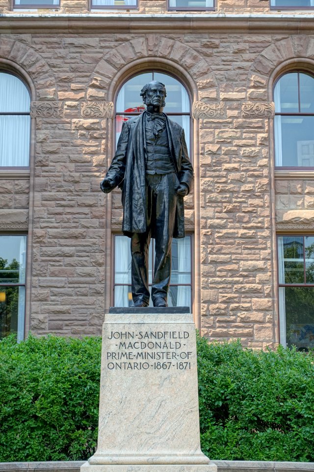 John Sandfield Macdonald Monument - Toronto, Canada - DSC00304