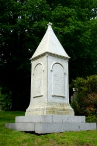 John Dix Fisher M.D. grave - Mount Auburn Cemetery - DSC04138