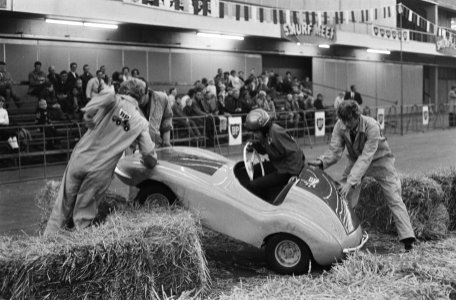 Jeugd Grand Prix om kampioenschap van Nederland in RAI Amsterdam auto in de s, Bestanddeelnr 923-9541