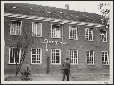 Jeugdcriminaliteit, tehuizen, Bergveen tehuis, Bestanddeelnr 047-0092