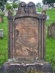 John and Jane McKeman Tombstone, Oak Spring Cemetery, 2015-06-27, 01