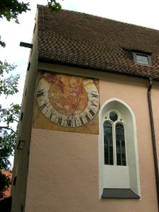 Johanniskirche Eichstätt -Sonnenuhr