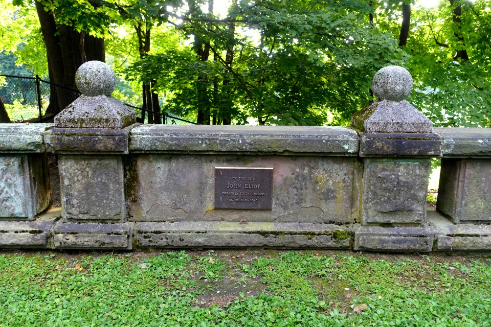John Eliot Memorial - Nonantum, Newton, MA - DSC07218