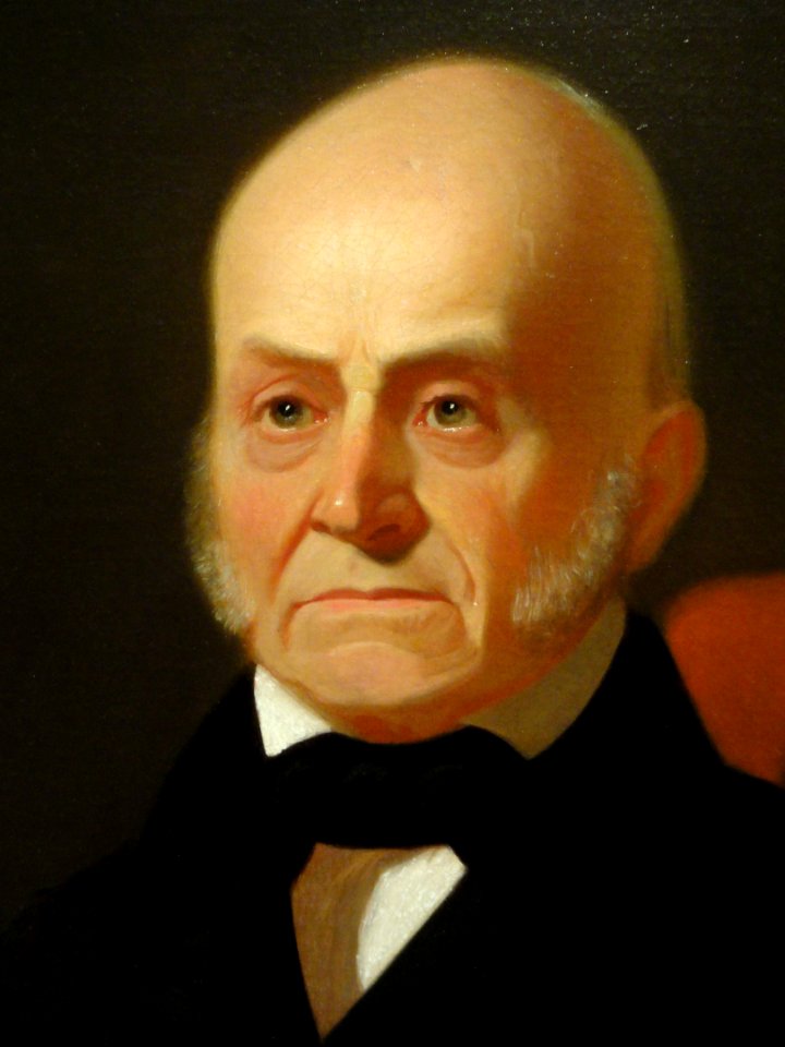 John Quincy Adams by George Caleb Bingham (detail), c. 1850 after 1844 original - DSC03235