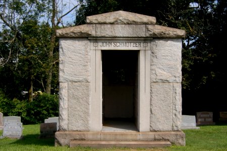 John Schmotzer Mausoleum, St. Michael’s Cemetery, Pittsburgh, 2020-08-10