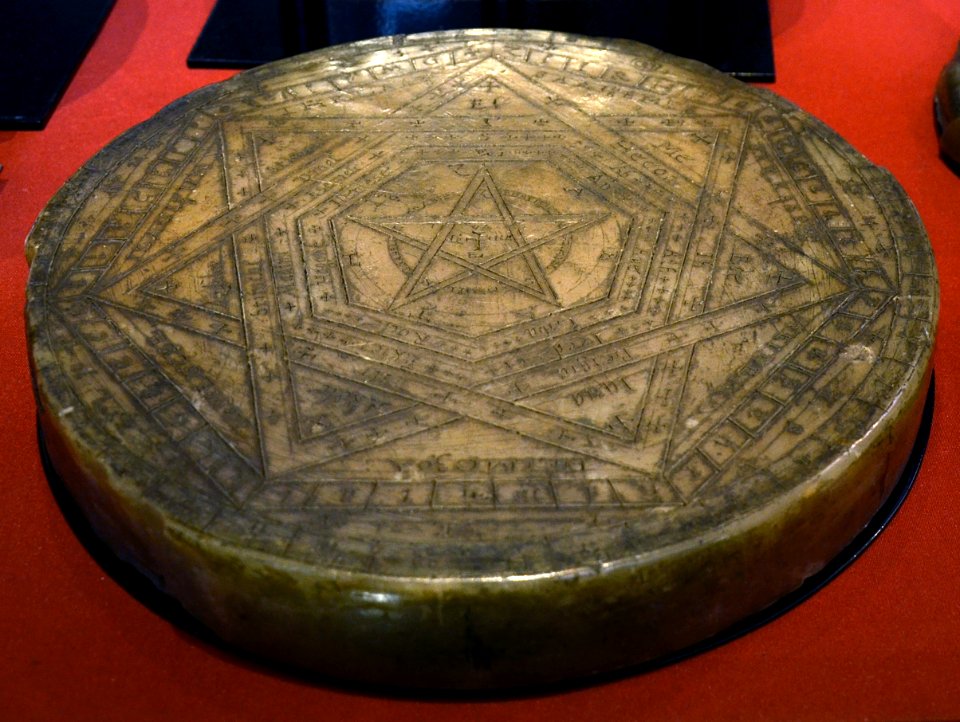 John Dee's Seal of God British Museum 26 07 2013