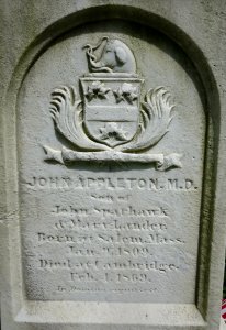 John Appleton, M.D. - Mount Auburn Cemetery - DSC03552