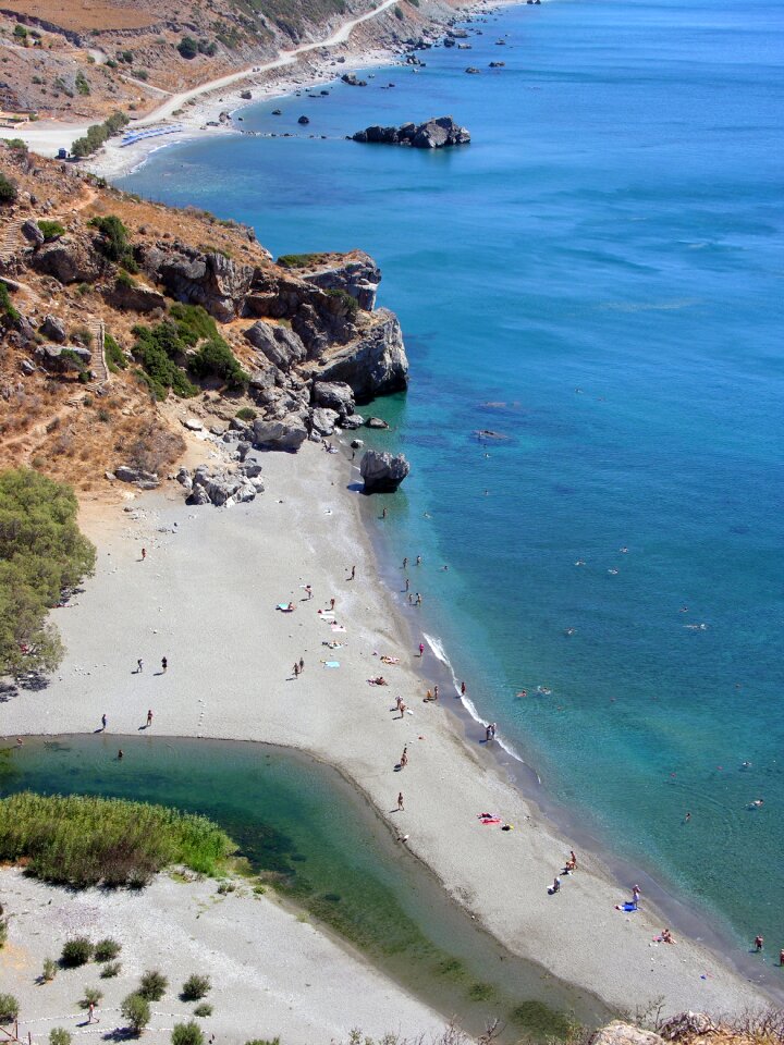Beach sea view