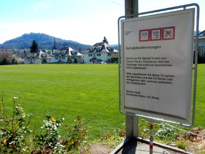 Köniz Buchsee Fussballfeld