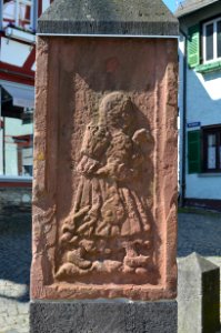 Königstein, Brunnen Hauptstraße, Tafel 2