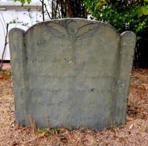 John de Neufville Esq, 1796 - Old Burying Ground - Arlington, MA - 20200816 091257