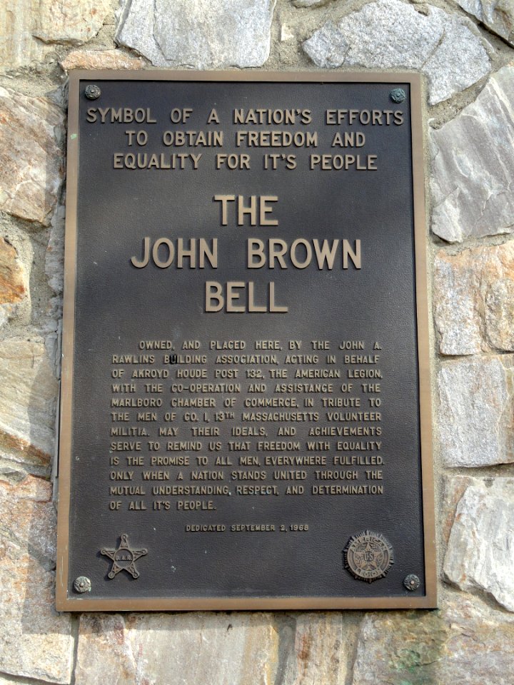 John Brown Bell - Marlborough, MA - DSC04355
