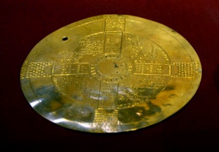 John Dee's golden disc British Museum 27 07 2013