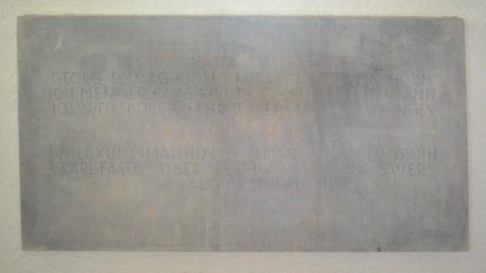 Kölbingen, Kriegergedächtnisstätte, Innen, Tafel 5 (1)