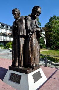 Königstein, Denkmal Kirchenväter, Kaller und Werenfreid