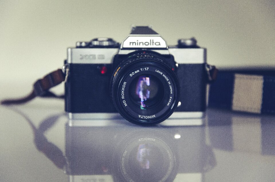 Nostalgia retro old camera