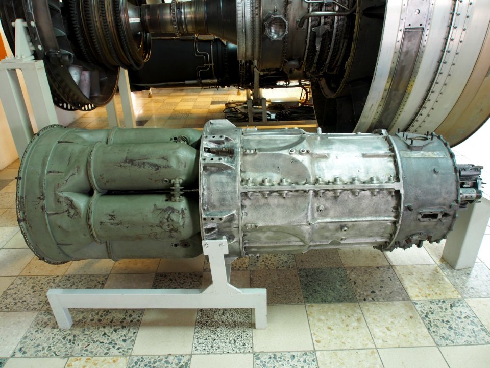 Junkers Jumo 004 (1941) used in Messerschmitt Me262 and Arado Ar234 at Flugausstellung Hermeskeil, pic2