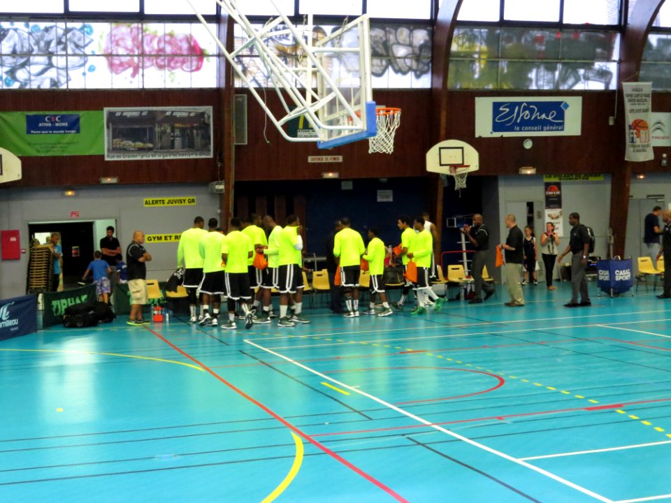 Juvisy - Cleveland State Vikings - 13 - Echauffement