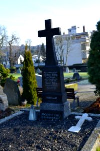 Königstein, Friedhof, Grab Josef Sittig