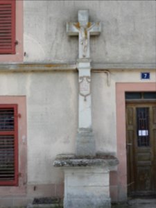 Juvelize (Moselle) croix de chemin