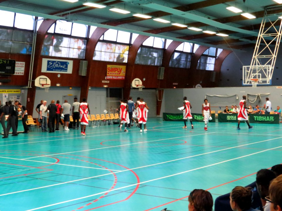 Juvisy - Cleveland State Vikings - 12 - Echauffement