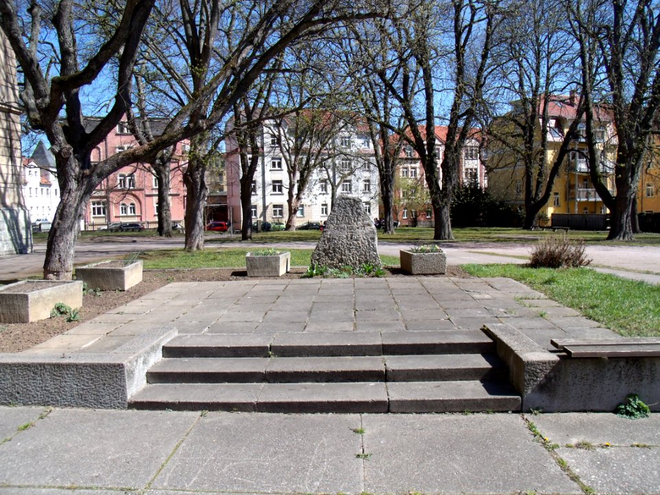 Käthe Kollwitz (1867-1945) Denkmal in Weimar, Thüringen (1)