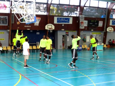 Juvisy - Cleveland State Vikings - 01 - Echauffement