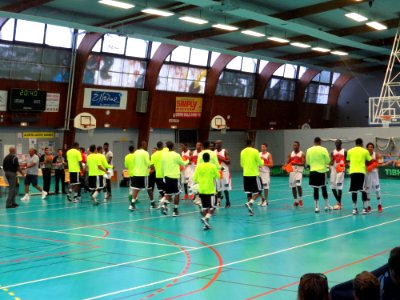Juvisy - Cleveland State Vikings - 11 - Echauffement