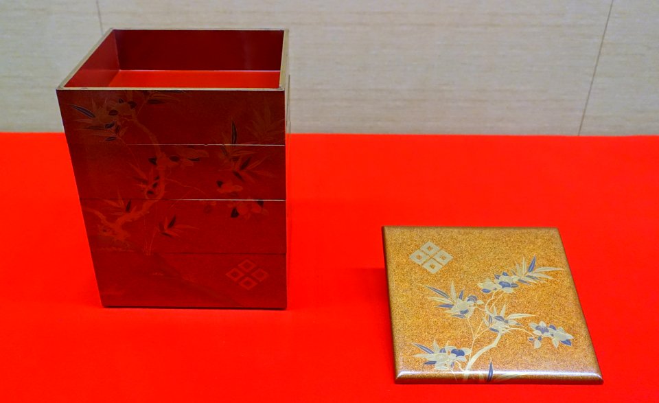 Juubako, nest of boxes - Edo-Tokyo Museum - Sumida, Tokyo, Japan - DSC06653