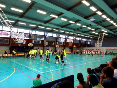 Juvisy - Cleveland State Vikings - 10 - Echauffement