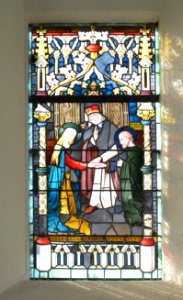 Kölbingen, Kriegergedächtnisstätte, Innen, Fenster 6