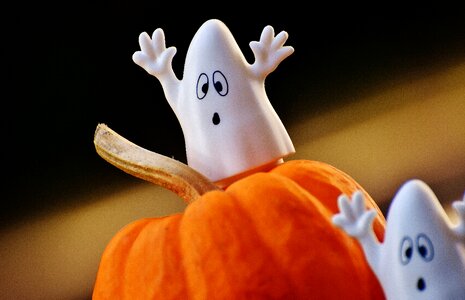 Happy halloween ghost autumn