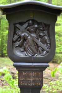 Königstein, Kreuzweg Romberg, Station 3, Detail