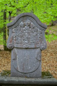 Königstein, Kreuzweg Romberg, Station 12, Rechts, Detail