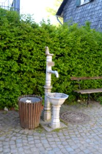 Königstein, Pumpbrunnen in der Gerichtstraße