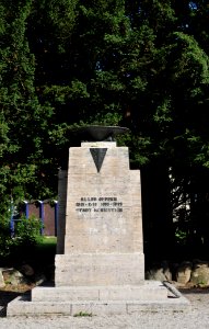 Königstein, Kriegerdenkmal, Hubert-Faßbender-Anlage