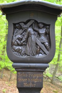 Königstein, Kreuzweg Romberg, Station 4, Detail