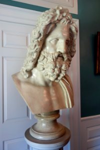 Jupiter of Otricoli, copy, Boston, 1846, view 1 - Longfellow National Historic Site - DSC04696