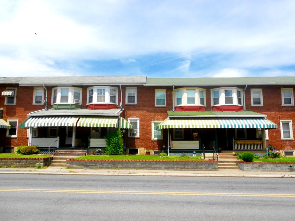 Juniata Terrace remarkably similar houses