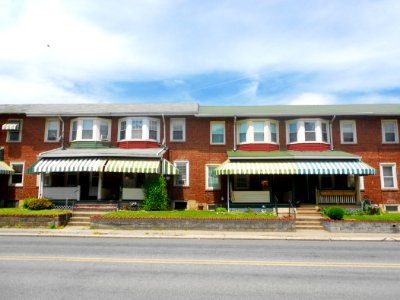 Juniata Terrace remarkably similar houses