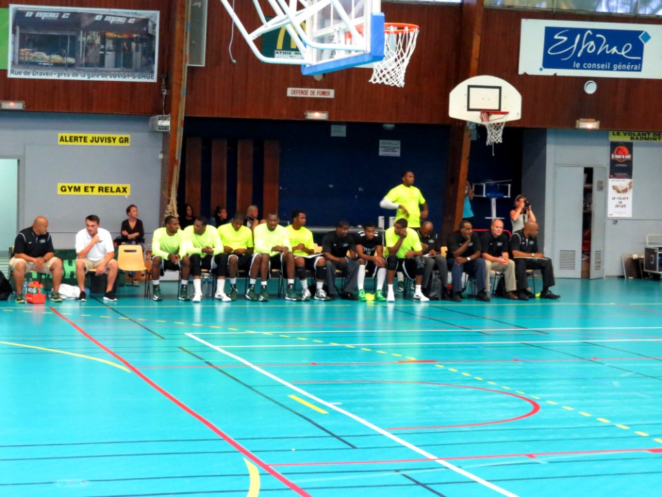 Juvisy - Cleveland State Vikings - 15 - Echauffement