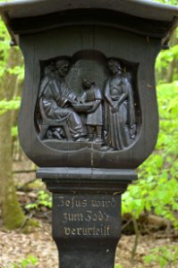 Königstein, Kreuzweg Romberg, Station 1, Detail